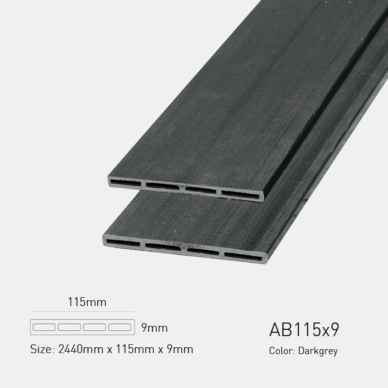 Gỗ Nhựa Awood AB115x9 Darkgrey