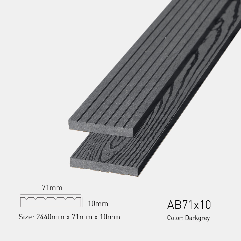 Gỗ Nhựa Awood AB71x10 Darkgrey