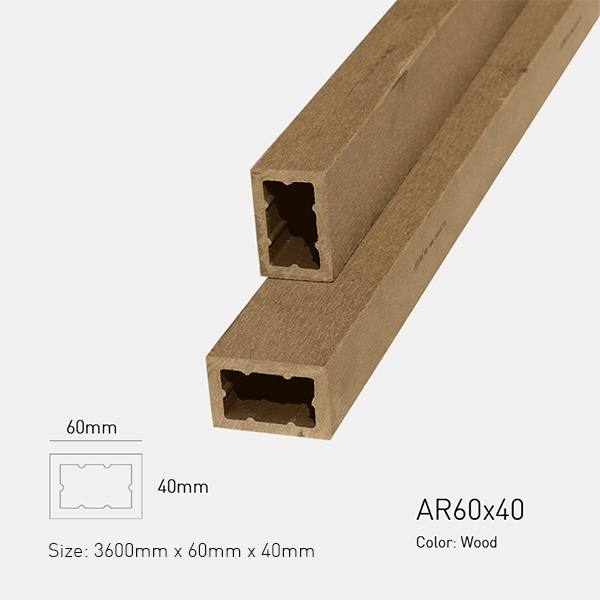 Gỗ Nhựa Awood AR60x40 Wood