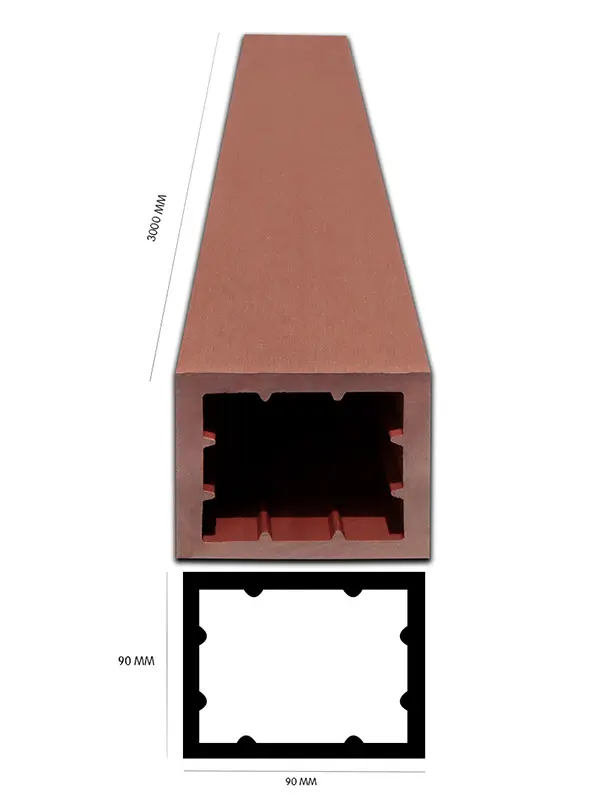 Gỗ Nhựa EXWood EX90x90 Cedar