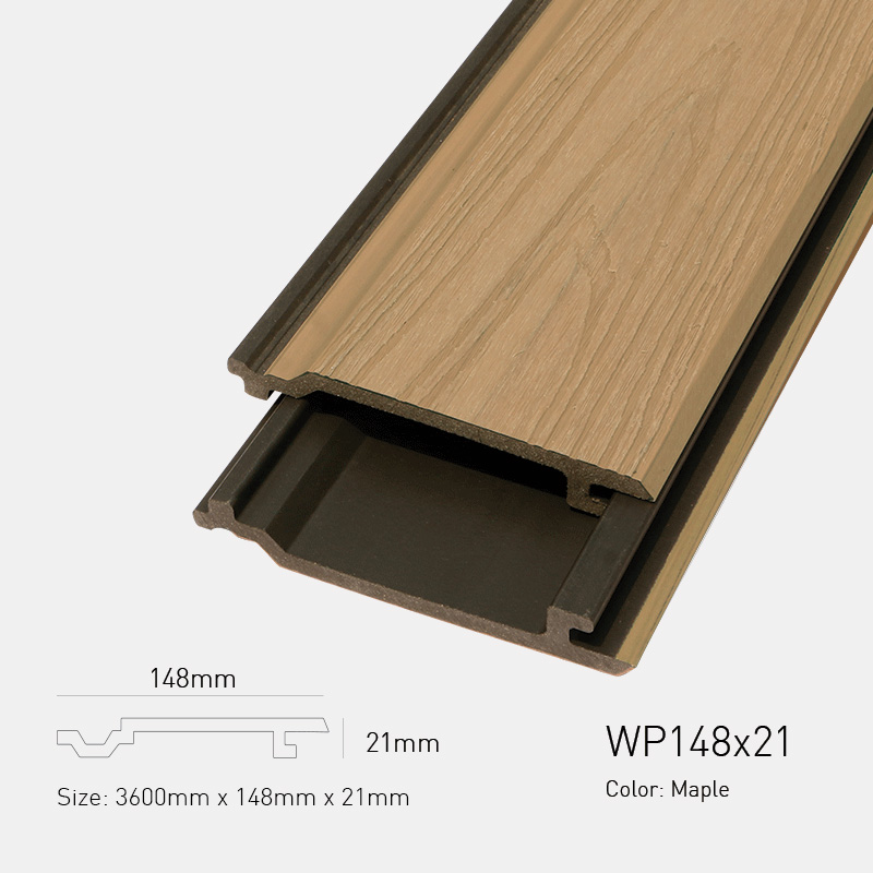 Gỗ Nhựa UltraWood WP148x21 Maple