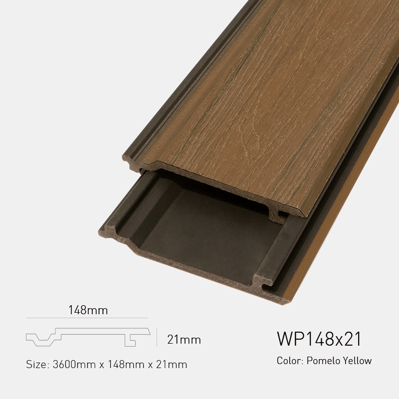 Gỗ Nhựa UltraWood WP148x21 Pomelo Yellow