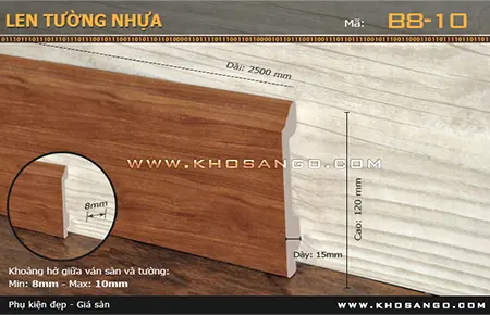 Len Tường B8-10-120mm