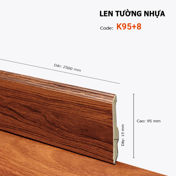 Len Tường K95+8