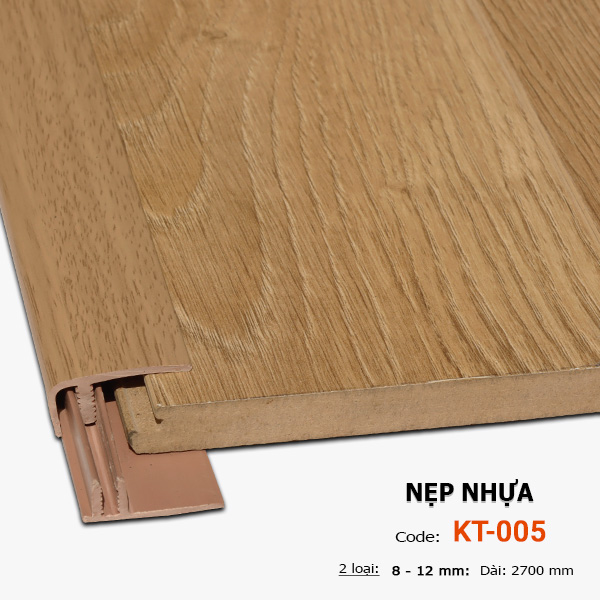 Nẹp Nhựa Kết Thúc KT-005 - 12MM