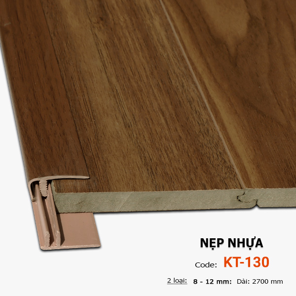Nẹp Nhựa Kết Thúc KT-130 - 12MM