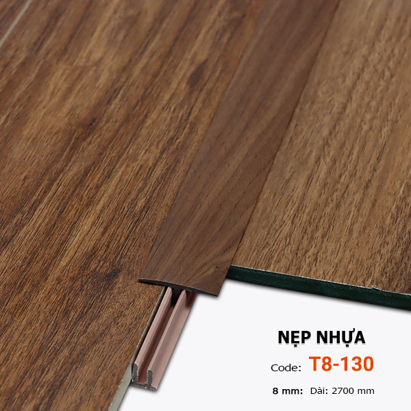 Nẹp Nhựa Nối Sàn T8-130