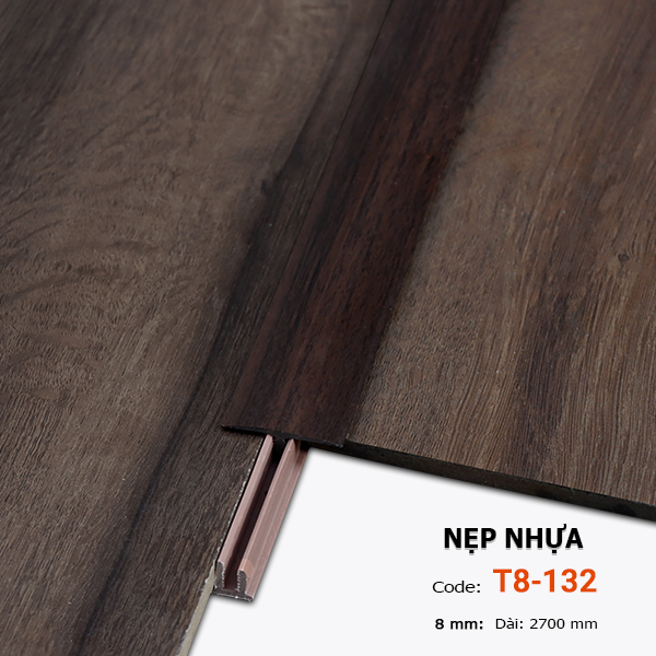 Nẹp Nhựa Nối Sàn T8-132