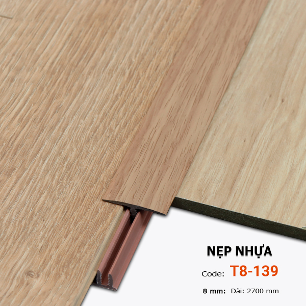 Nẹp Nhựa Nối Sàn T8-139