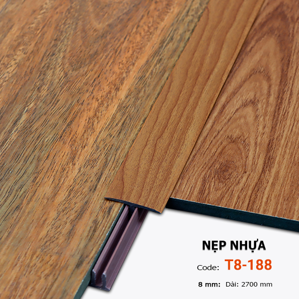 Nẹp Nhựa Nối Sàn T8-188
