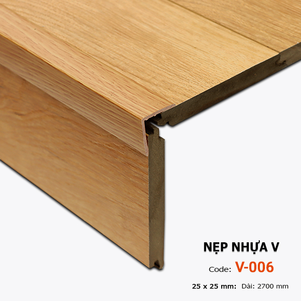Nẹp Nhựa V-006