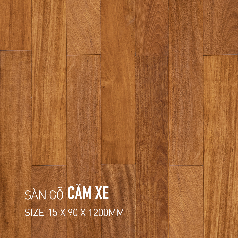 Sàn Gỗ Căm Xe 90x1200mm