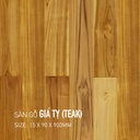 Sàn Gỗ Giá Tỵ - Teak 90x900mm