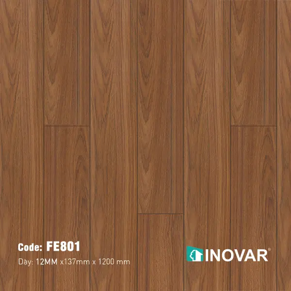 Sàn Gỗ Inovar FE801 12mm
