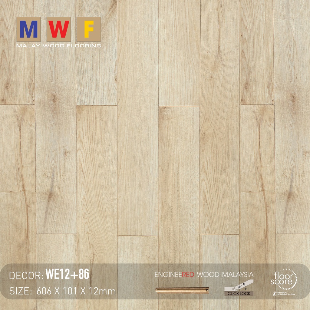 Sàn Gỗ MalayWood WE12+86