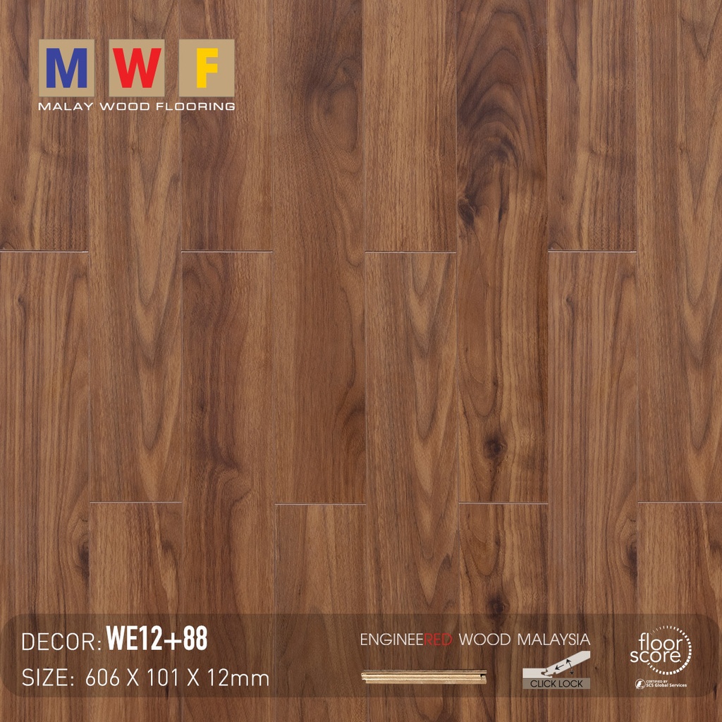 Sàn Gỗ MalayWood WE12+88