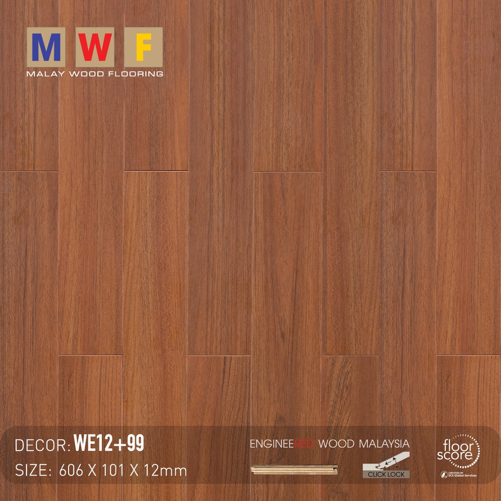 Sàn Gỗ MalayWood WE12+99