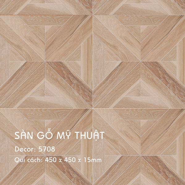 Sàn Gỗ Mỹ Thuật - 5708