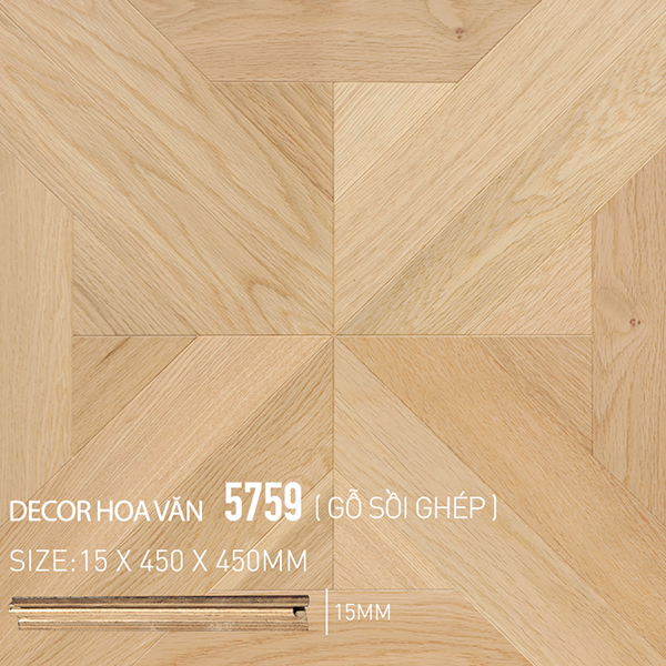 Sàn Gỗ Mỹ Thuật - 5759