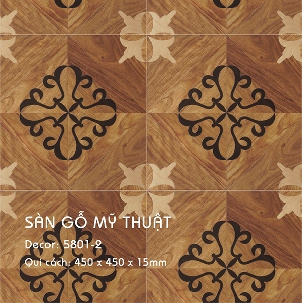 Sàn Gỗ Mỹ Thuật - 5801-2