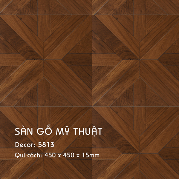 Sàn Gỗ Mỹ Thuật - 5813