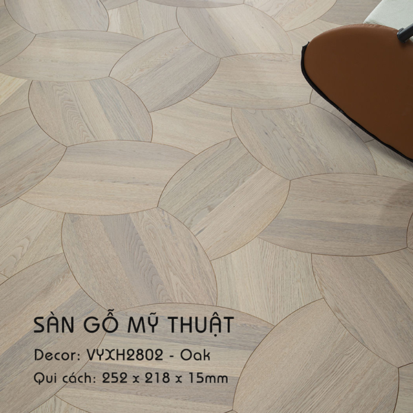 Sàn Gỗ Mỹ Thuật Oak - VYXH2802