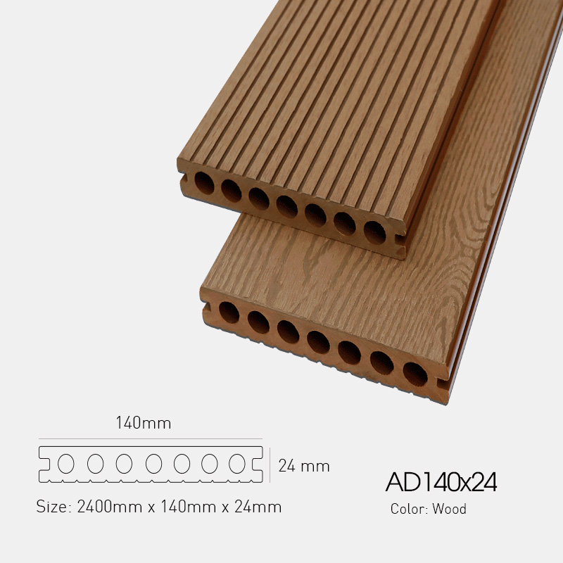Sàn Gỗ Nhựa Ngoài Trời AWood AD140x24 Wood