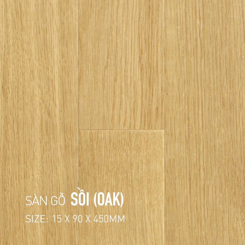 Sàn Gỗ Sồi 450mm