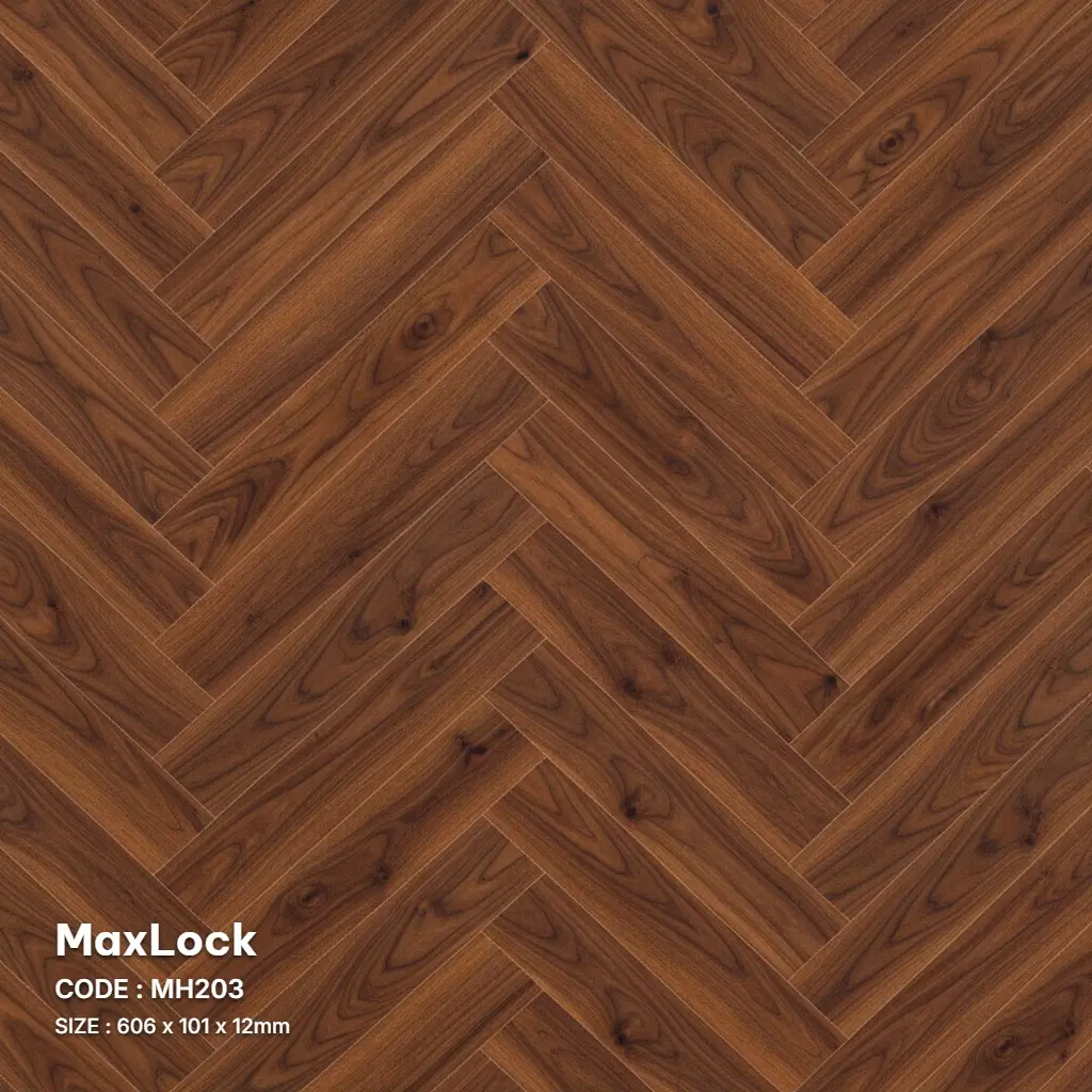 Sàn Gỗ MaxLock Xương Cá MH 203