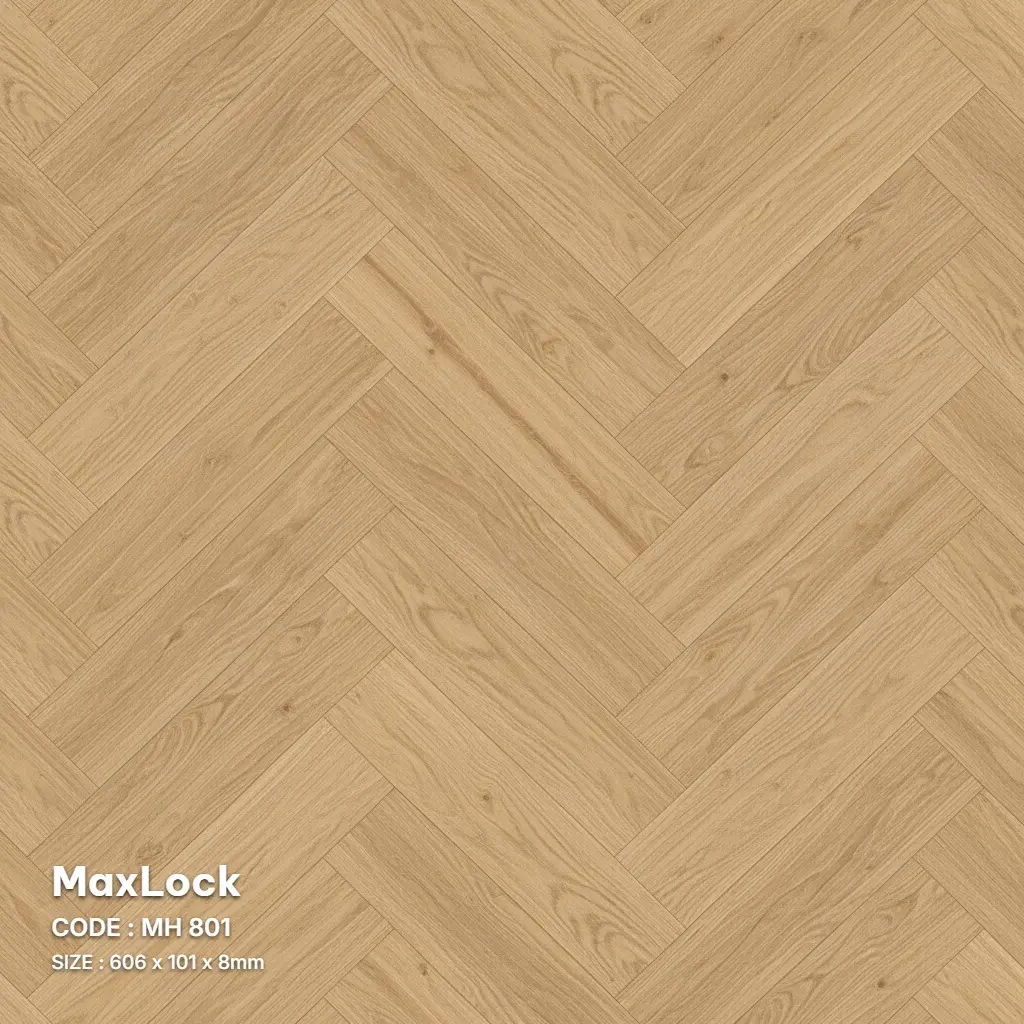 Sàn Gỗ MaxLock Xương Cá MH 801