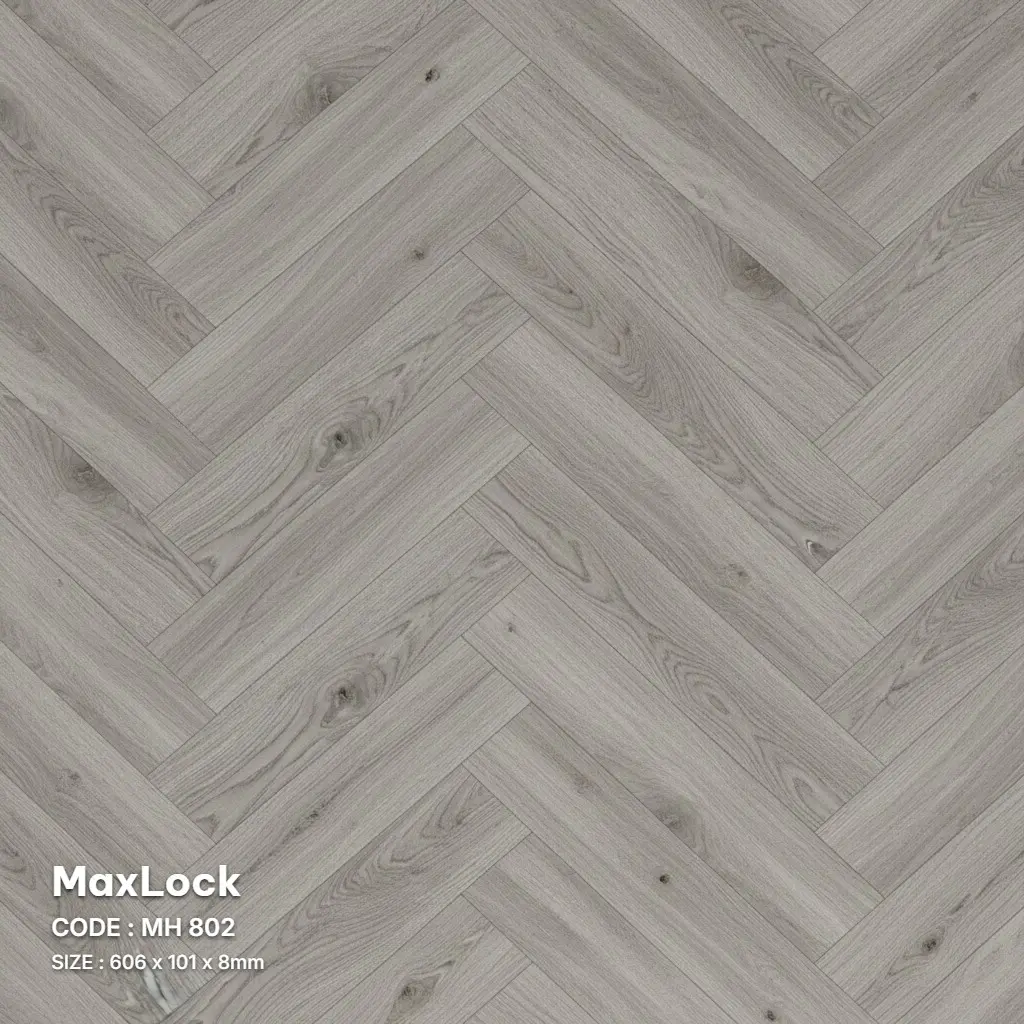 Sàn Gỗ MaxLock Xương Cá MH 802