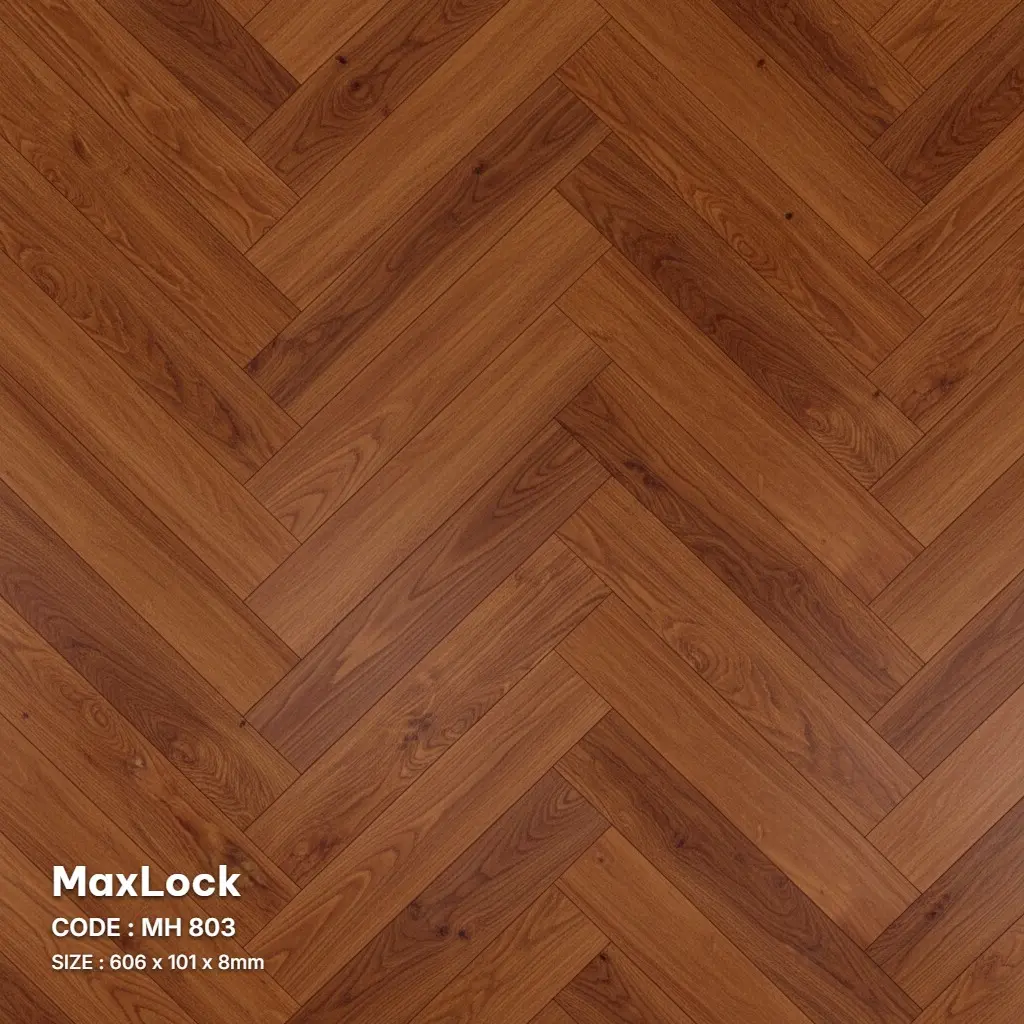 Sàn Gỗ MaxLock Xương Cá MH 803