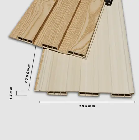 Tấm Ốp 3K WPC 195x14 - OAK