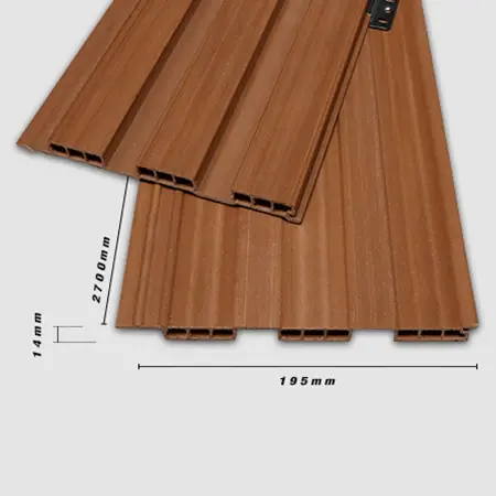 Tấm Ốp 3K WPC 195x14 - Wood