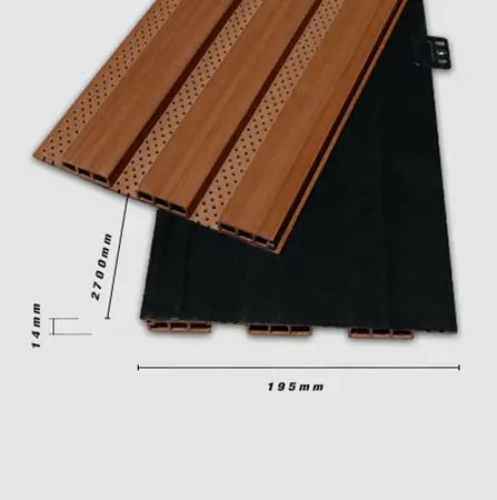 Tấm Ốp 3K WPC 195x14 - Wood - AS