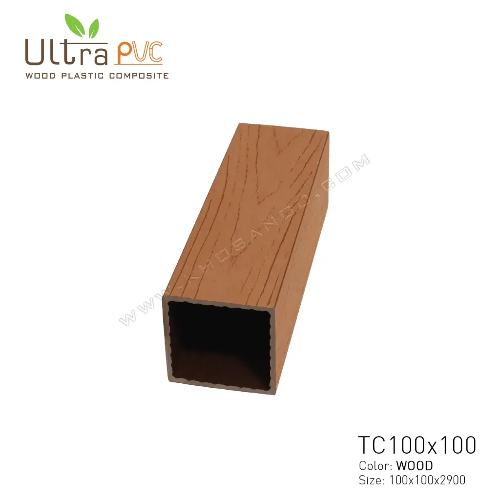Ultra PVC TC100x100 WOOD