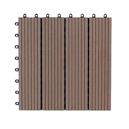 Vỉ Gỗ Nhựa AWood DT01-4 Coffee