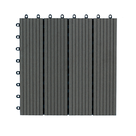 Vỉ Gỗ Nhựa AWood DT01-4 Darkgrey