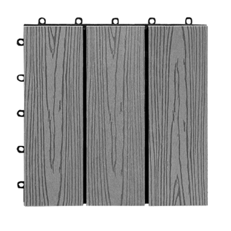 Vỉ Gỗ Nhựa AWood DT03 WG Darkgrey