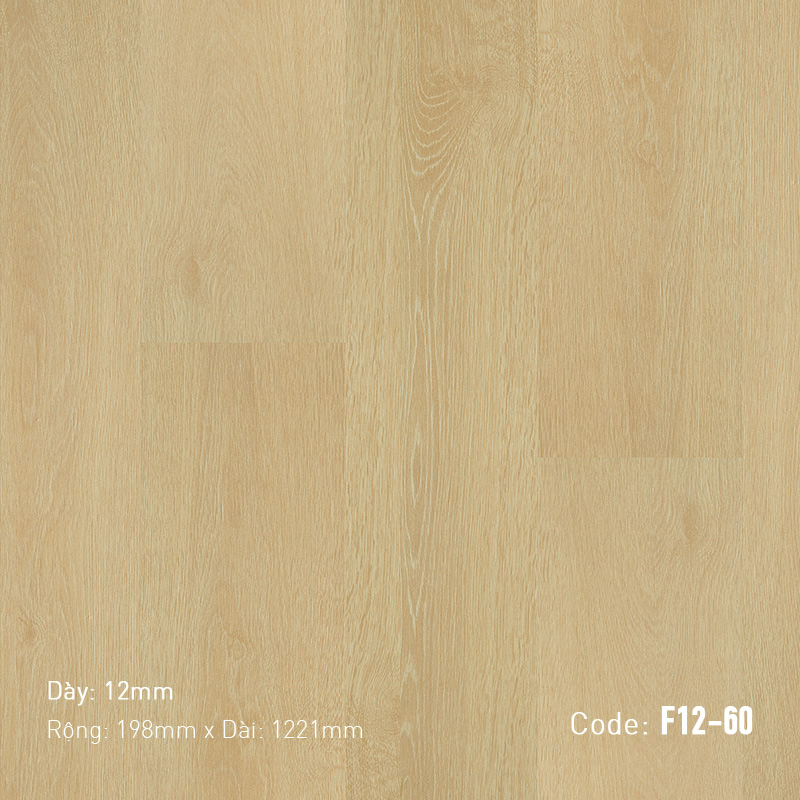 Sàn gỗ Nam Việt F12-60