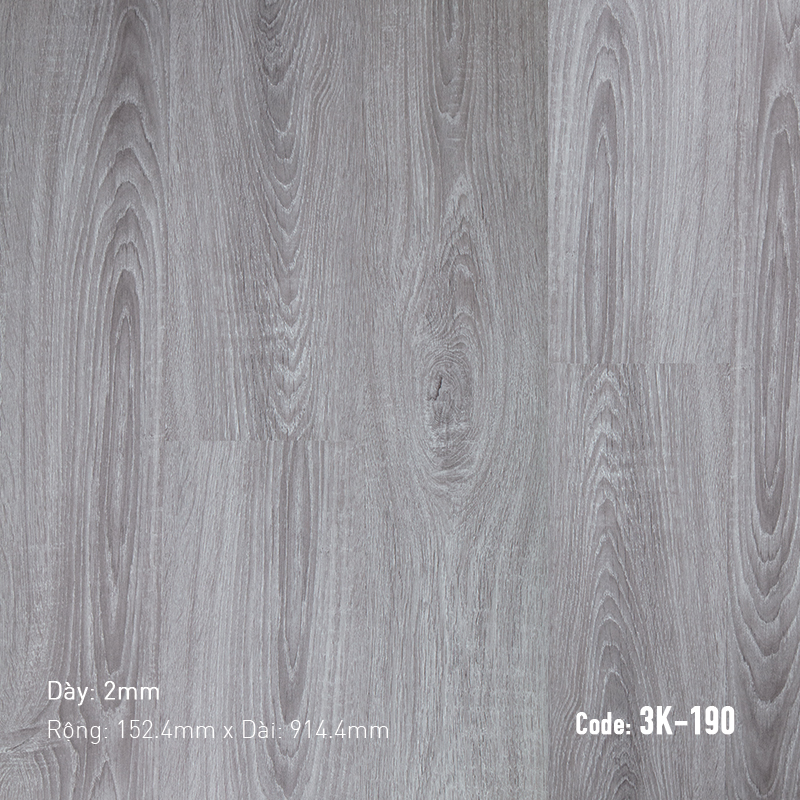Sàn nhựa 3K Vinyl K190