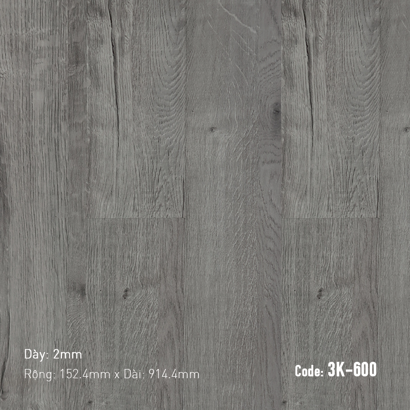 Sàn nhựa 3K Vinyl K600