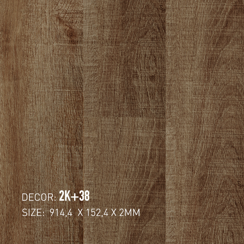 Sàn nhựa có keo 2K+38
