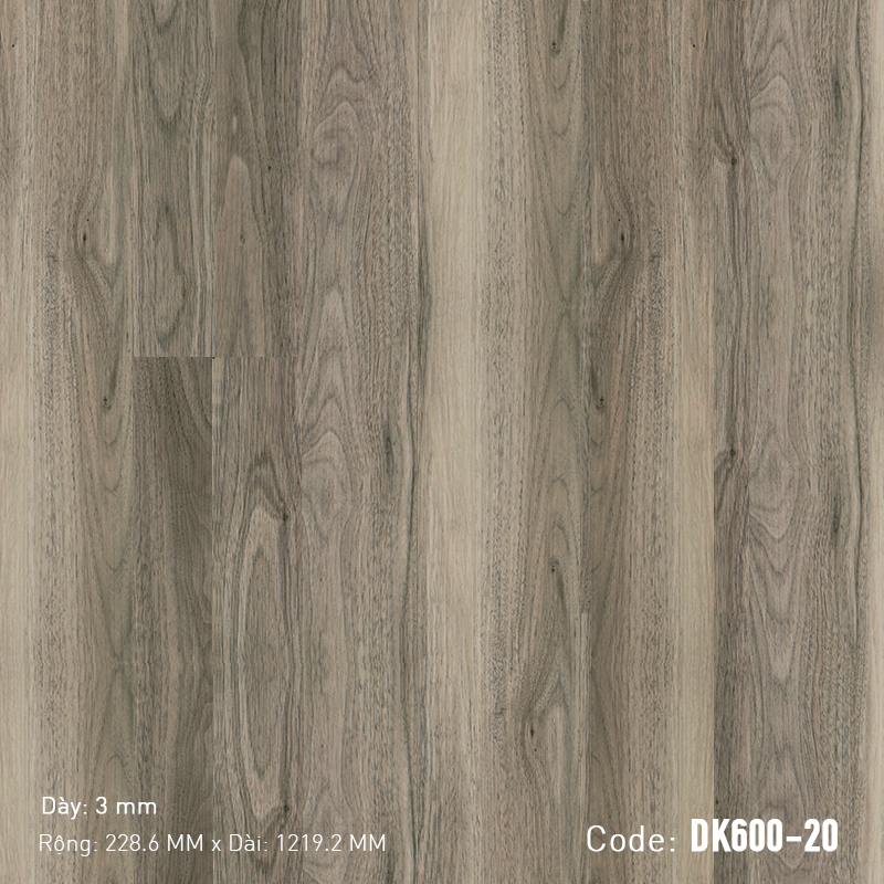 Sàn nhựa dán keo DK6000-20