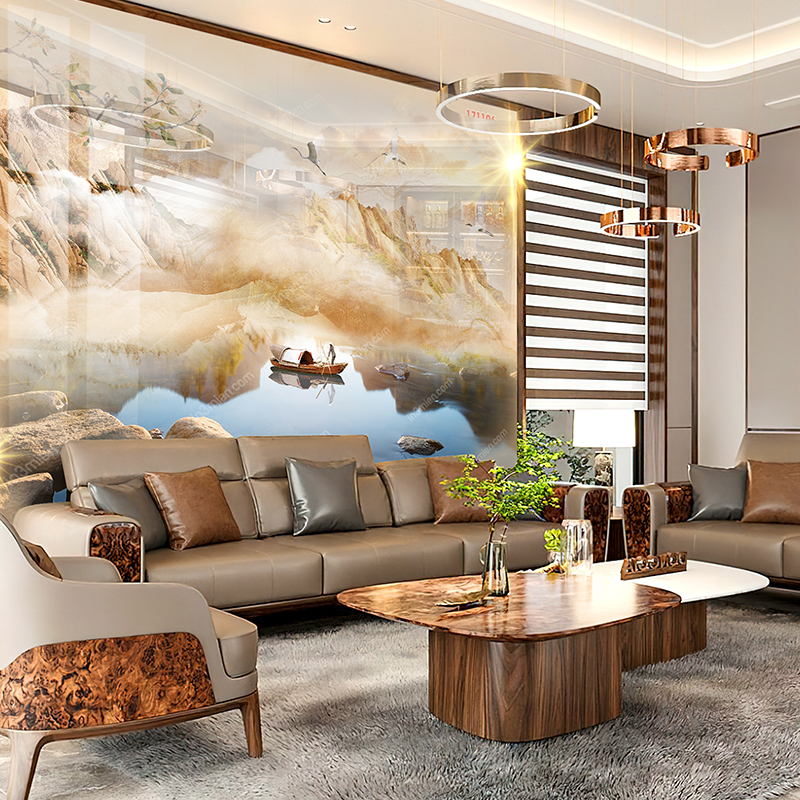  Tranh PVC Vân Đá 171196