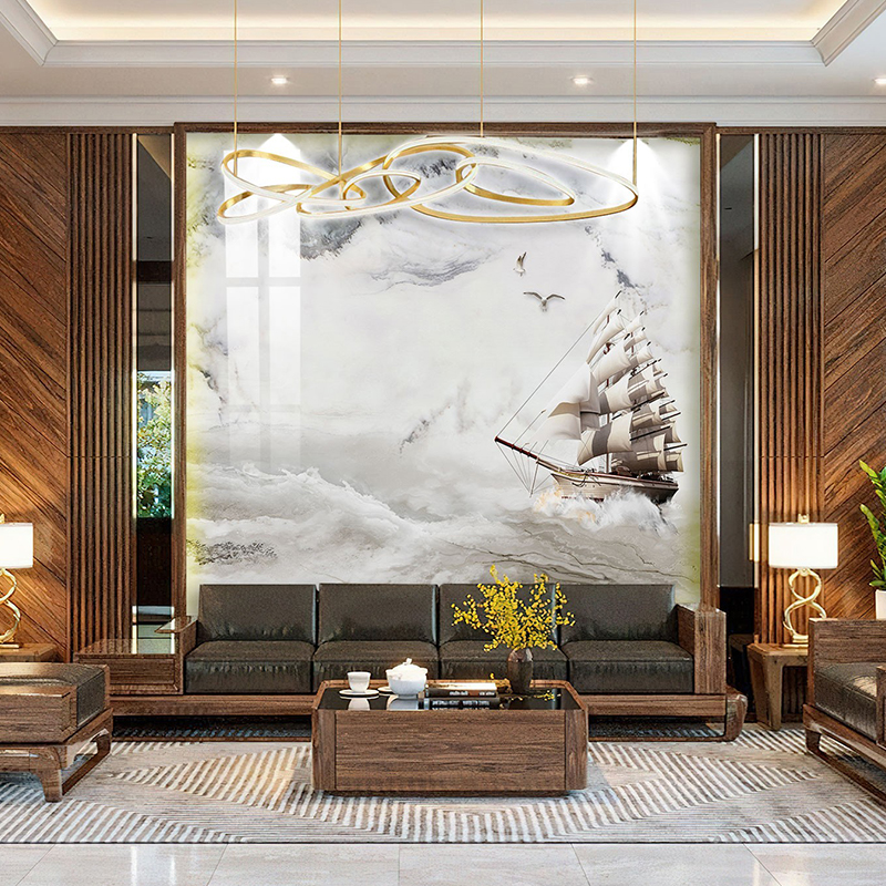  Tranh PVC Vân Đá 860128