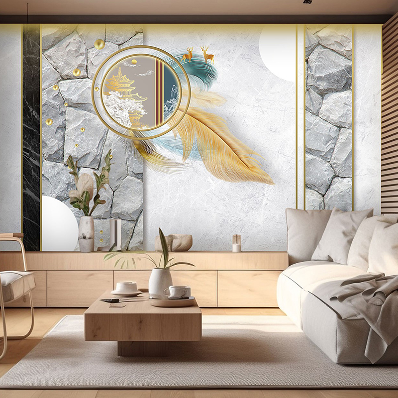  Tranh PVC Vân Đá 860523