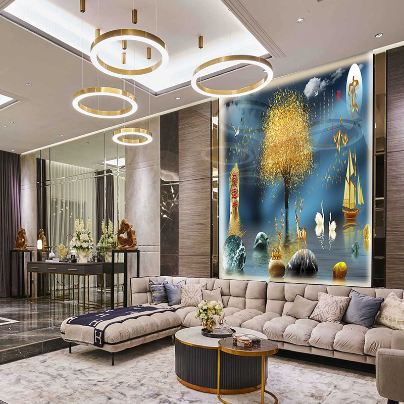  Tranh PVC Vân Đá 863856