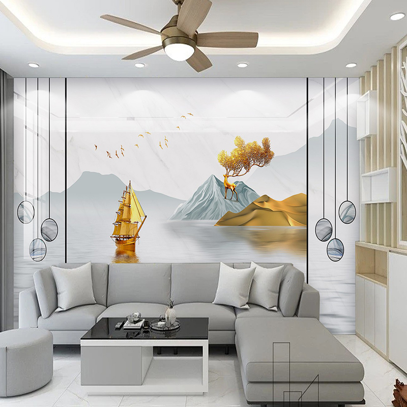  Tranh PVC Vân Đá 865432