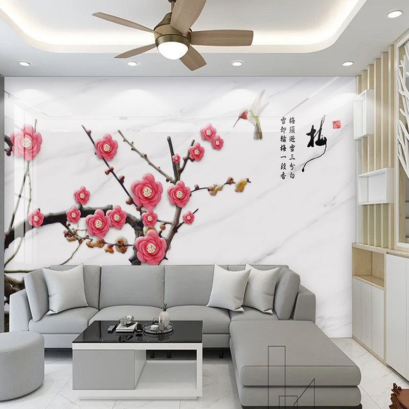 Tranh PVC Vân Đá 865455